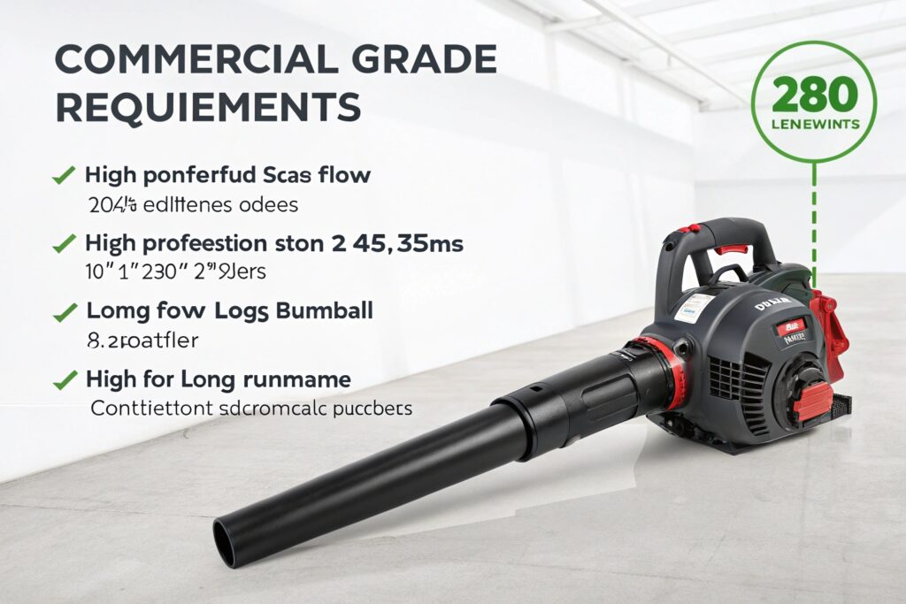  commercial-grade-leaf-blower-requirements-
