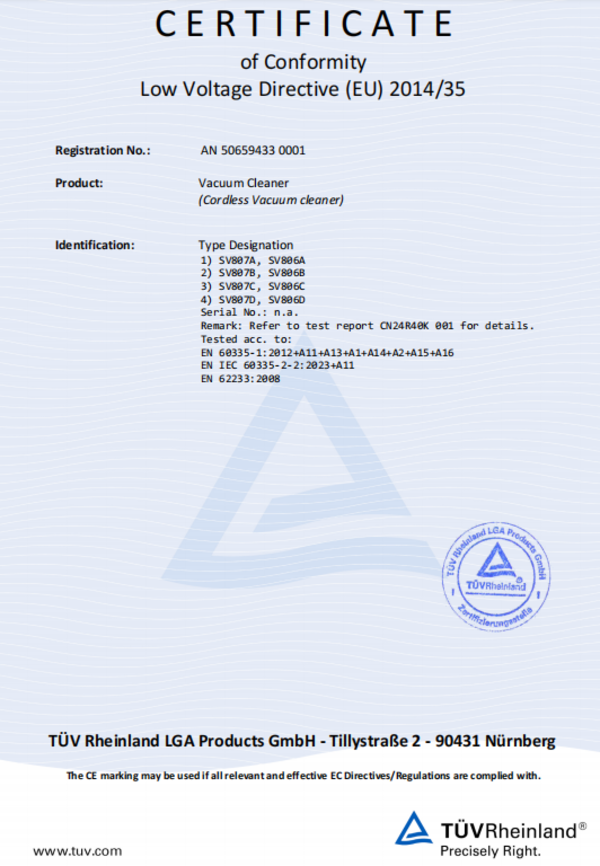 Safety Certification