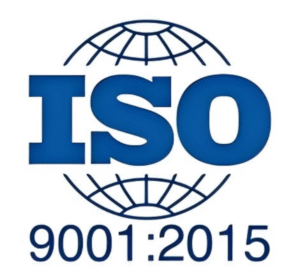 What is ISO 9001:2015 certified?