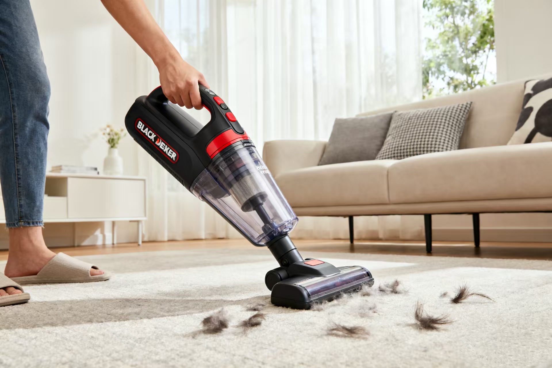 Pet hair dust busters