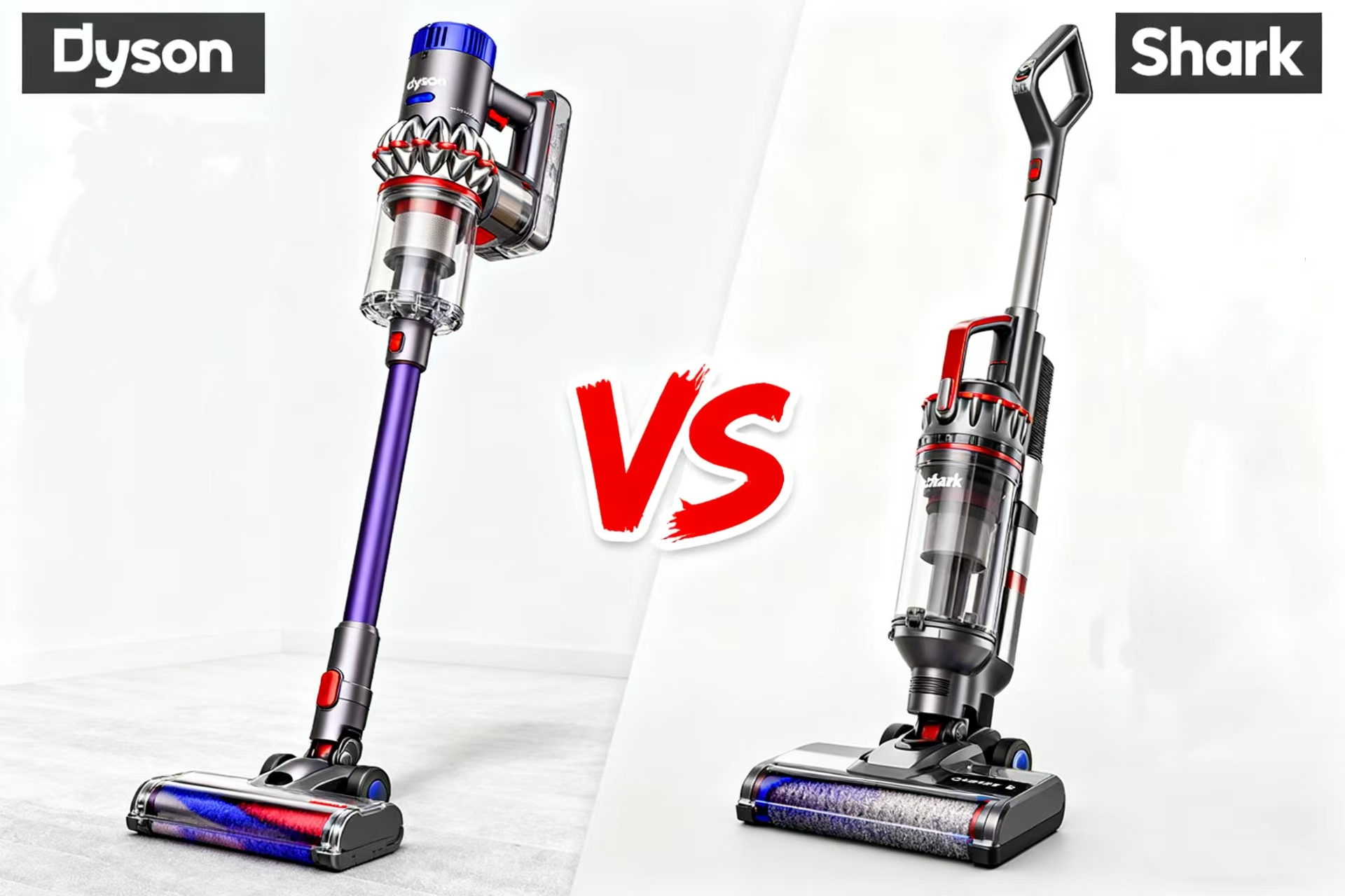 Shark vs Dyson for pet hair