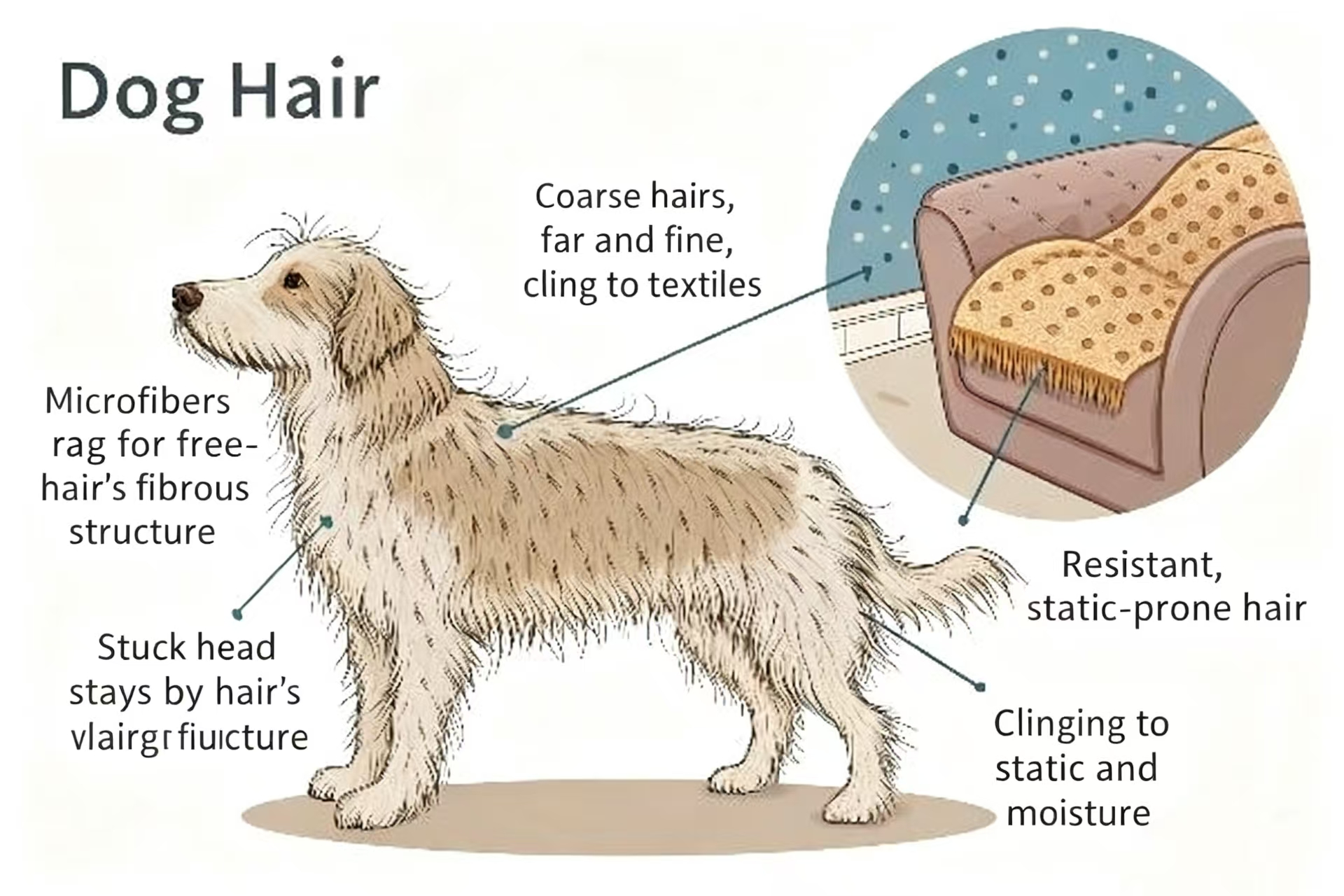 dog hair vacuum problem