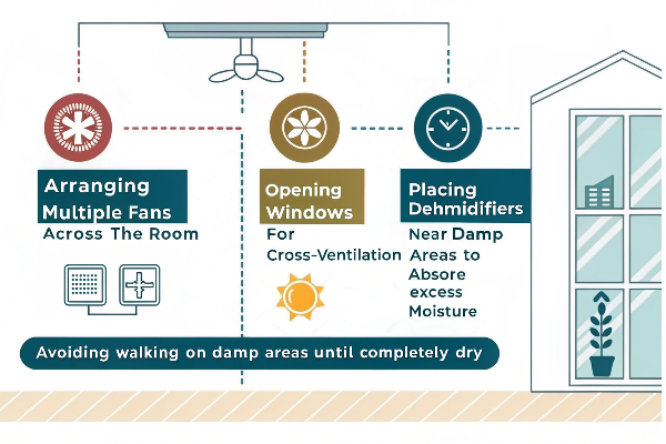 Drying Carpet Technique