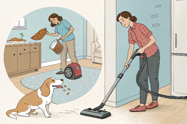 Introducing Dogs to Vacuuming