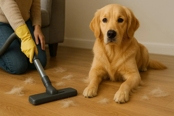 How to remove pet hair effectively?