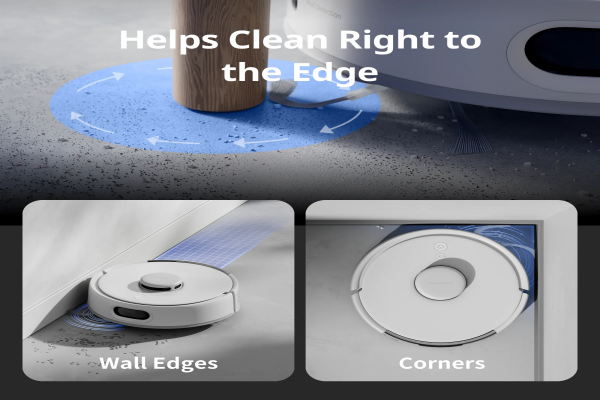 Robot Vacuum Navigating Corners