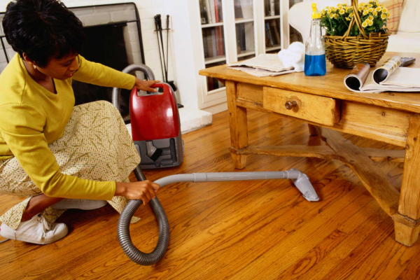 Wood Furniture Vacuuming