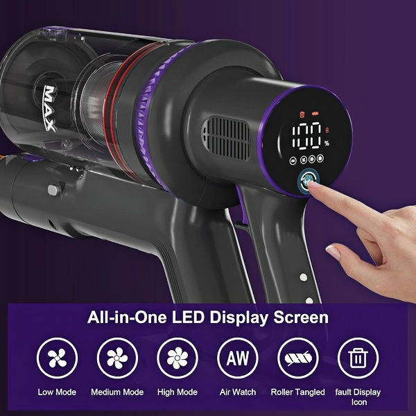 Cordless Vacuum with LED Display